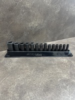 Snap-On 14pc 3/8-Drive Metric Deep Impact Socket Set 8-24mm