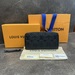 Louis Vuitton Zippy Wallet Empreinte Leather Noir w/ Box & Dust Bag