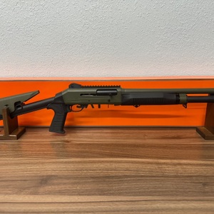 ERMOX X DEFENSE M4 Clone (M1014) Semi Auto 12GA Shotgun 18.5 Olive Green 