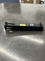 CUSTOM GLOCK G19 SLIDE WITH BARREL (GOLD)