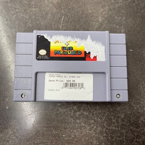 Super Mario All Stars + Super Mario World Super Nintendo SNES Game Cartridge