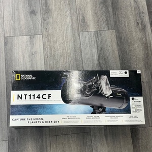 NATIONAL GEOGRAPHIC NT114CF TELESCOPE NEW 