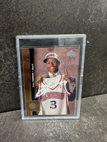 Upper Deck Allen Iverson #91 Autographed Rookie Card, PSA