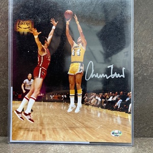 Jerry West Los Angeles Lakers Autographed Photo (8x10) 