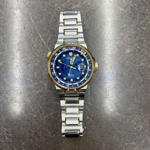 Citizen Eco-Drive Men's Endeavor Calendar Stainless Steel Watch 44MM