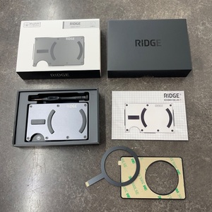 Ridge MagSafe Wallet (Gunmetal) NEW