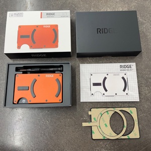 Ridge MagSafe RFID Wallet (Orange) NEW