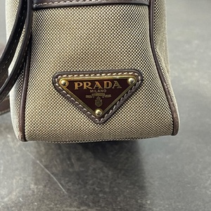 Prada Jaquared Logo camera bag