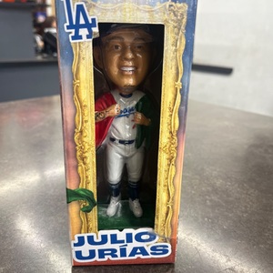LOS ANGELES DODGERS JULIO URIAS 2021 MEXICAN FLAG BOBBLEHEAD 2021 SGA