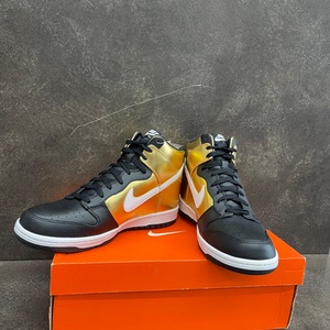  Nike Dunk High Premium Gold Medal Pack Black Sneakers 2008 317892 711