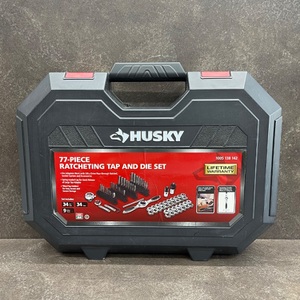 Husky 77 Piece Ratcheting Tap And Die Set