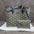 Versace Women's Monogram Logo Leather Tote Bag With Pouch