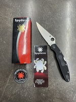 Spyderco C07PBK4 Police 4 Lockback Blade VG-10 Stainless Folding Knife 
