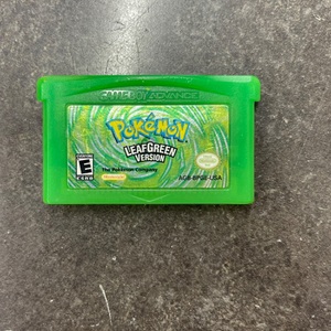 Pokemon Leaf Green Version Nintendo Game Boy Advance GBA Authentic