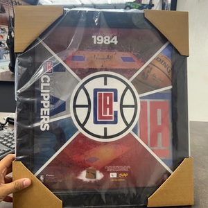 LOS ANGELES CLIPPERS FANATICS 4/500 LIMIMTED EDITION FRAME