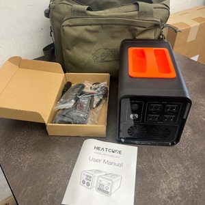 HEATCURE 600 PORTABLE POWER STATION WITH CORDS IN GREEN BAG