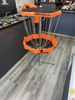 DGA MACH LITE - PORTABLE DISC GOLF BASKET w/ DISCS