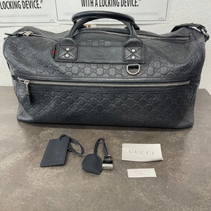 Gucci Guccissima Leather Large Duffle Bag