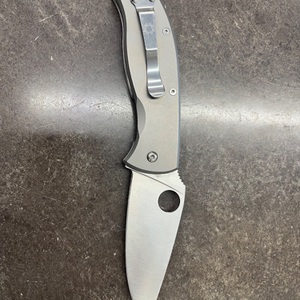 Spyderco 8Cr13MoV 3.25" Blade Folding Knife 