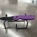 KIZER NO.222 154CM - ORIGINAL PURPLE 3 INCH 