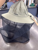 SIMMS BUGSTOPPER NET SOMBRERO - STONE 