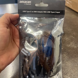 AMARAN BY APUTURE USB TYPE C TO DMX ADAPTER WITH USB TYPE-C INPUT