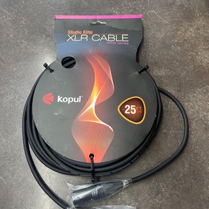 KOPUL STUDIO ELITE XLR CABLE 4000 SERIES 25 FT CABLE