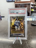 TOPPS 2022 MAX MUNCY AUTO 18/50 - #MM GILDED COLLECTION BLUE 