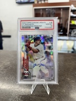 TOPPS JT REALMUTO 2020 AUTO 043/100 PRISM REFRACTOR CHROME UPDATE #USA-JR 