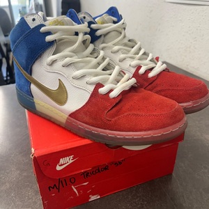 NIKE HIGH SB 313171-674 TRI-COLOR SIZE 11