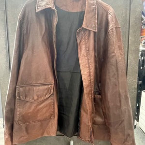 Disney Indiana Jones Leather Jacket Men's 3XL