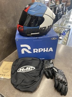 HJC RPHA 11 PRO QUINTAIN HELMET WORN FEW TIMES WITH BOX - LARGE
