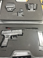 SPRINGFIELD XD-9 SUBCOMPACT GEAR UP PACKAGE 3" BARREL WITH 2 MAGS, CASE