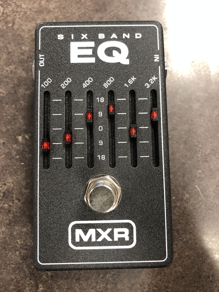 MXR Six Band Graphic Equalizer Boost/Looper Pedal Lambert Pawn Shop