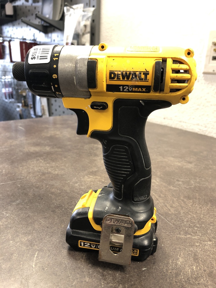 DEWALT 12V DCF610 Cordless Screwdriver w/ 12v 1.5AH Battery Lambert