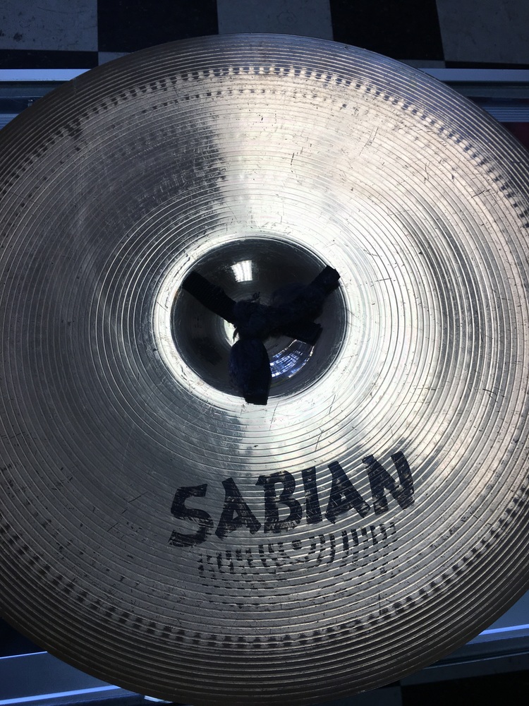 SABIAN B8 PRO 18" MARCHING CRASH CYMBALS WITH STRAPS Lambert Pawn Shop