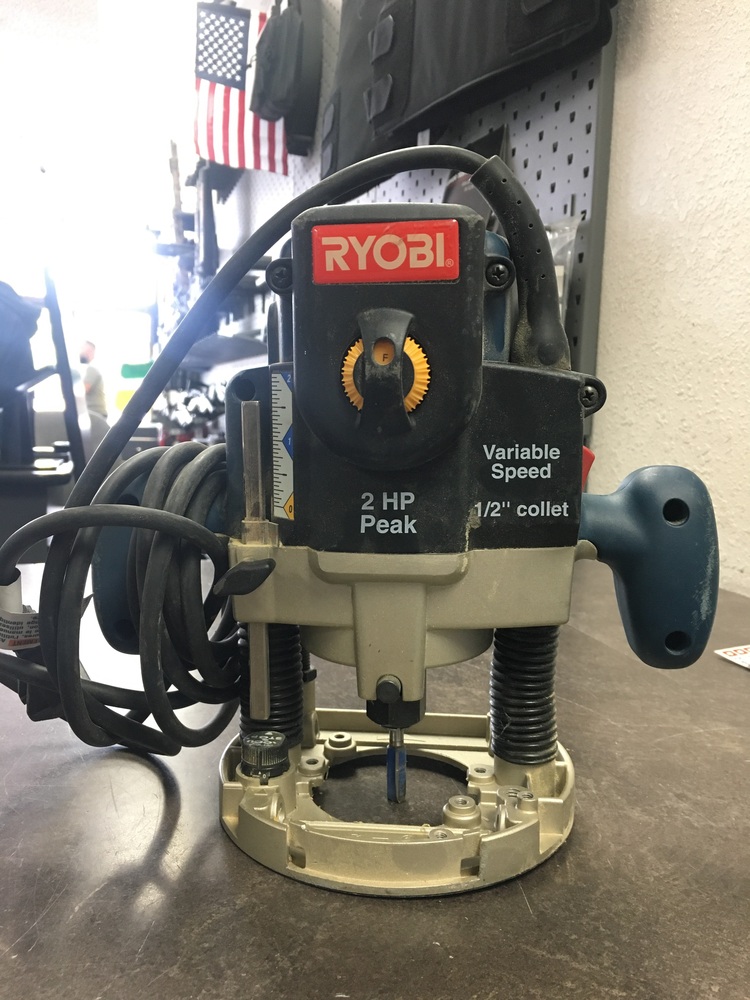 Ryobi RE180PL1 Corded Variable Speed Plunge Router Lambert Pawn Shop