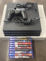 SONY PS4 PRO CUH-7215B GAMING GAME CONSOLE WITH CONTROLLER, 10 GAMES