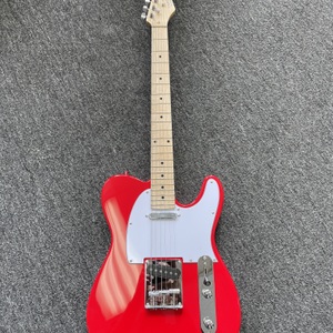 Nashville Guitar Works 125RD Red Single Cut Electric Guitar w/ Maple Fretboard