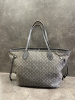 Louis Vuitton Neverfull MM Brown Monogram Idylle Canvas Purse Handbag
