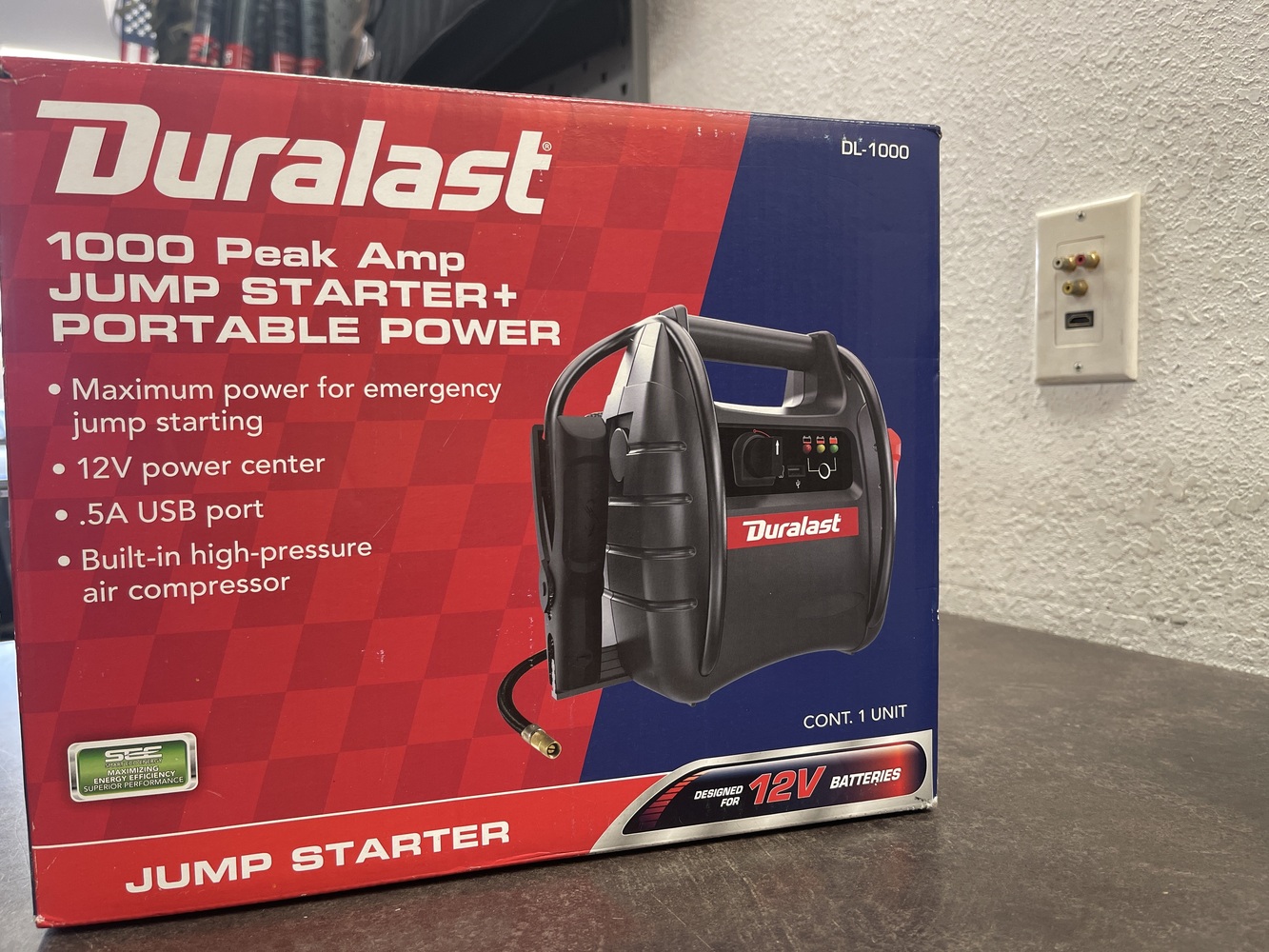 DURALAST 1000 AMP PORTABLE BATTERY JUMP START Lambert Pawn Shop