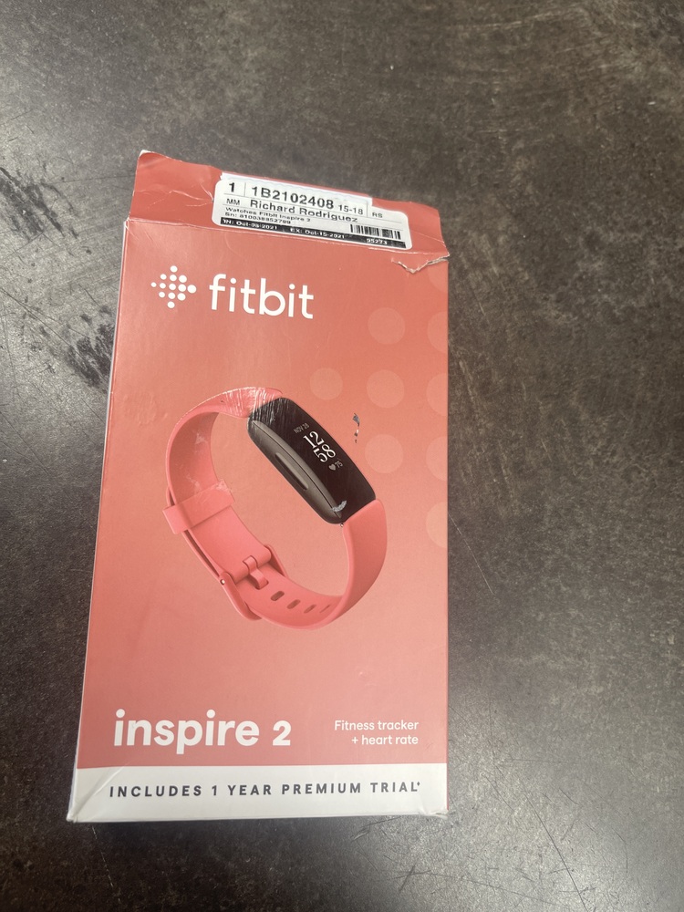 FITBIT INSPIRE 2 ACTIVITY TRACKER +HEART RATE DESERT ROSE BAND