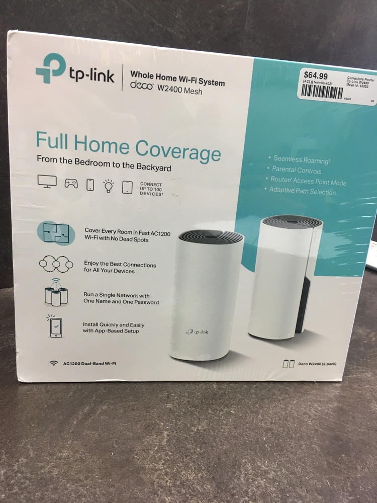 TP-Link  W2400 MESH WIFI SYSTME NEW IN BOX