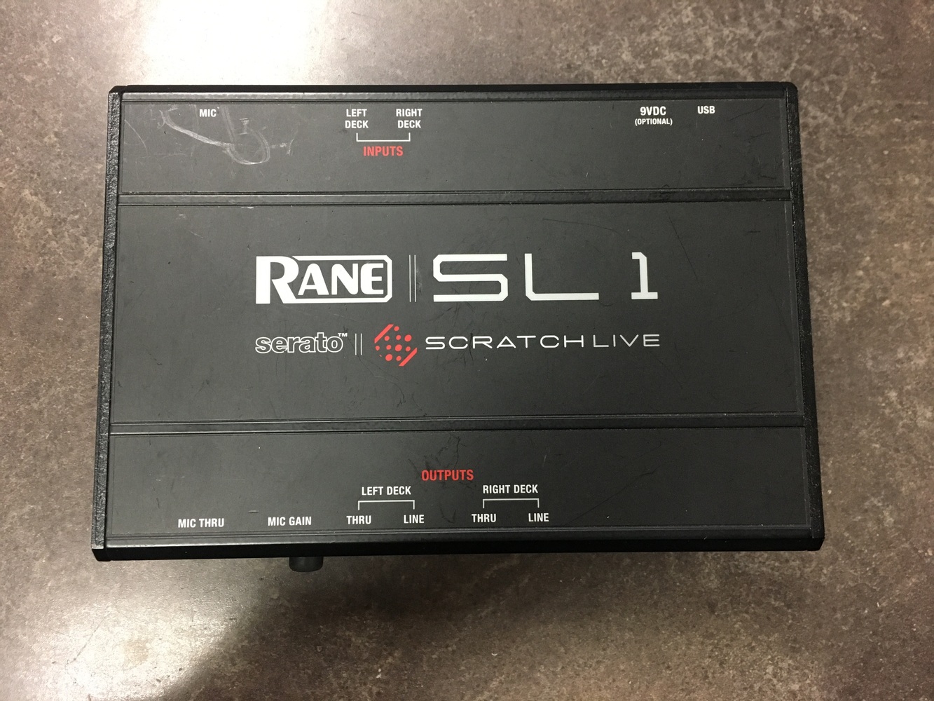 RANE SERATO SL1 SERATO SCRATCH LIVE USB AUDIO INTERFACE Lambert Pawn Shop