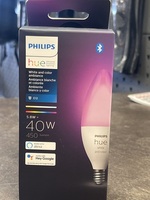 PHILIPS HUE 40W EQ B12 FULL COLOR DIMMABLE SMART LE LIGHT BULB
