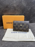 Louis Vuitton Monogram Porte-Tresor Etui Papiers Wallet w/ Dust Bag & Box