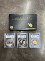 United States Mint 2015 U.S. Marshals 225th Anniversary Three Coin Set, PCGS