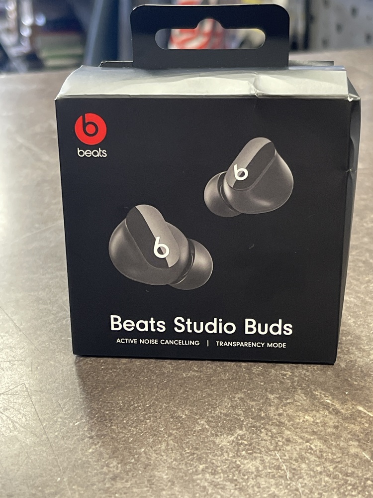 BEATS STUDIO BUDS TOTALLY WIRELESS NOISE CANCELLING HEADSETS (BLACK