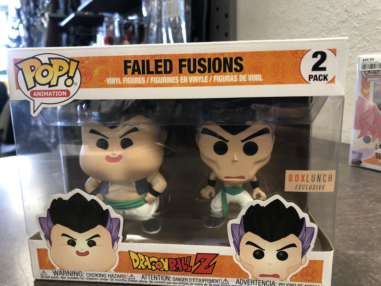 FUNKO POP ANIMATION DRAGON BALL Z FAILED FUSIONS VINYL FIGURES 2 PACK ...