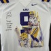 Joe Burrow LSU Tigers Autographed & Hand-Painted #1/1 Nike Jersey, Fanatics
